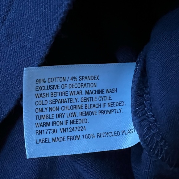 🆕 ☀️ 3/$15 EUC Vineyard Vines x Target navy blue polo 18m - Picture 3 of 5